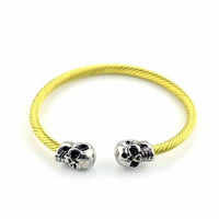 Thumbnail for Bracelet Câble Crâne (Acier)