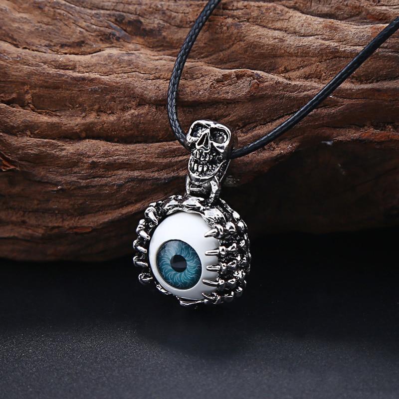 Collier Oeil Bleu (Acier)