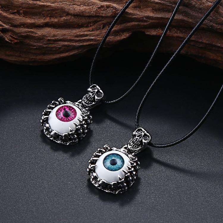 Collier Oeil Bleu (Acier)