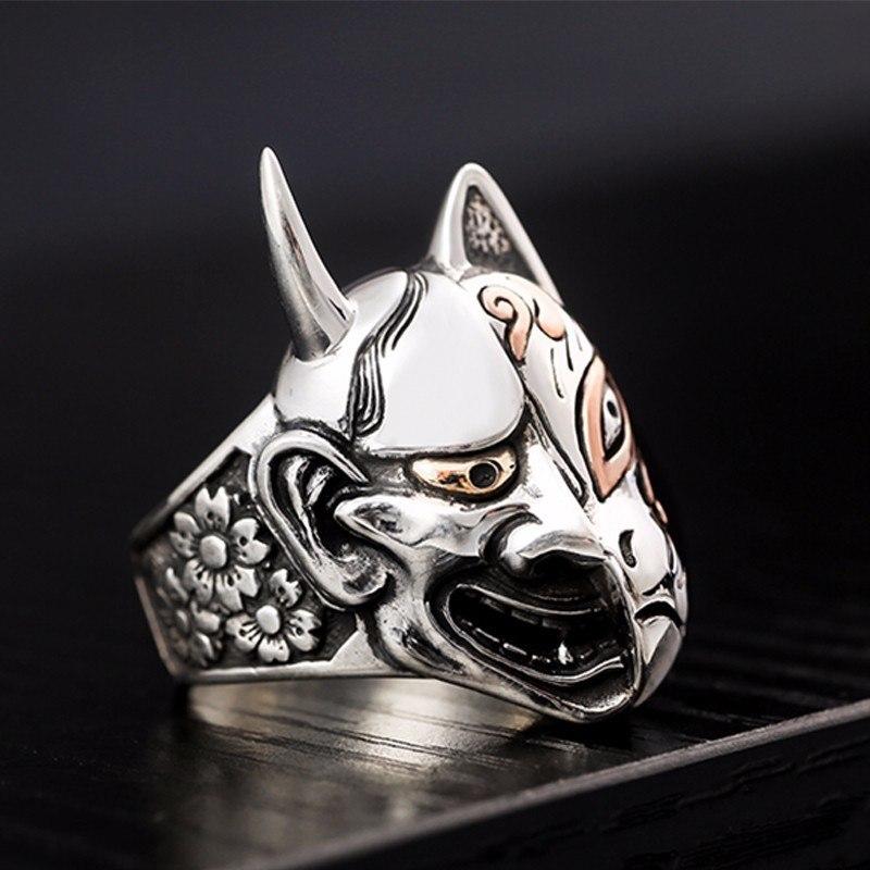 Bague Démon Japonais (Argent)