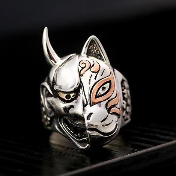 Bague Démon Japonais (Argent)