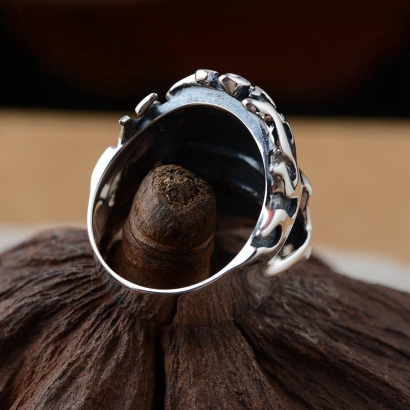 Bague Punk Homme (Argent)