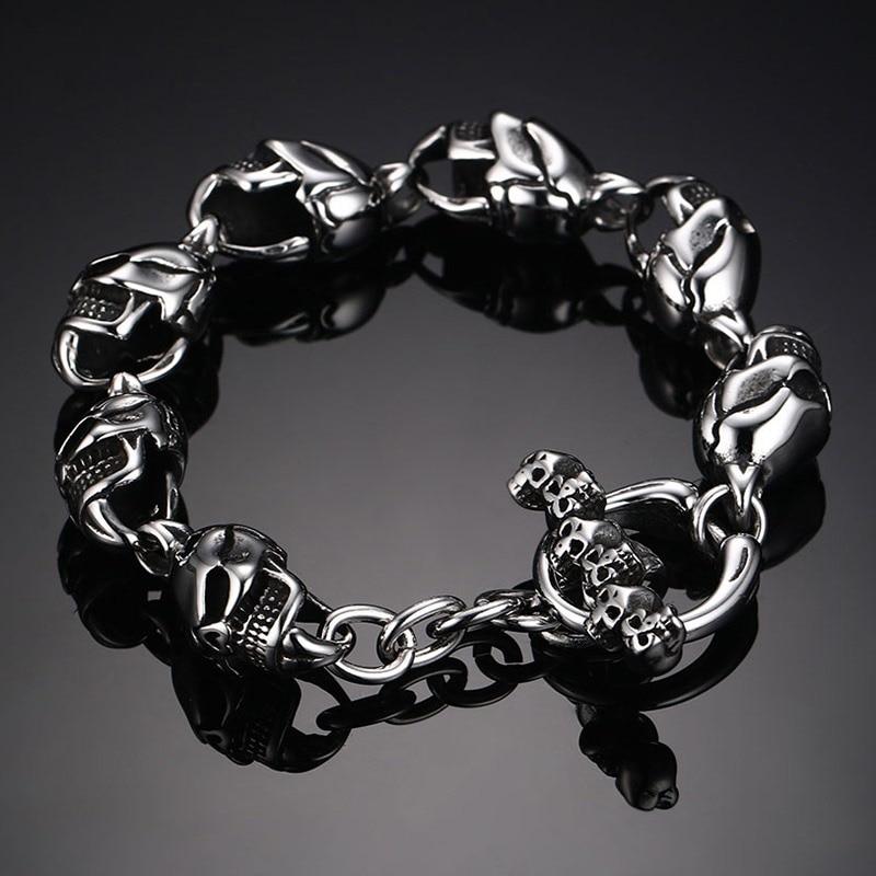 Bracelet Rock Homme (Acier)