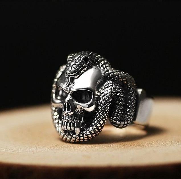 Bague Serpent Maudit (Argent)