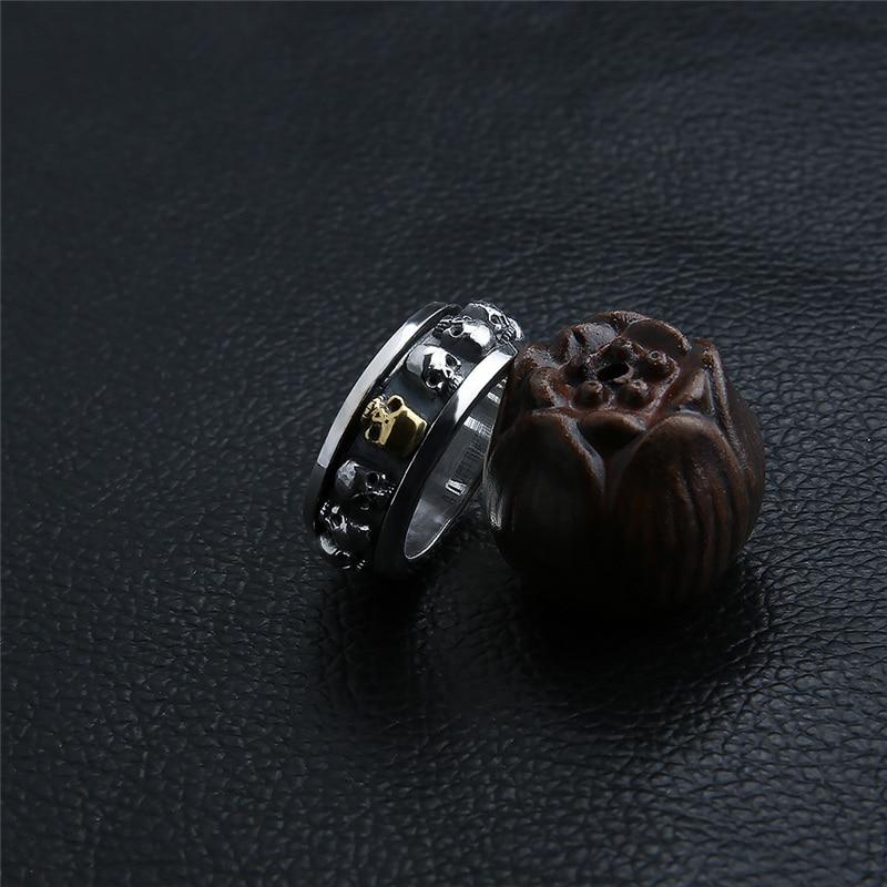 Bague Skull (Argent)