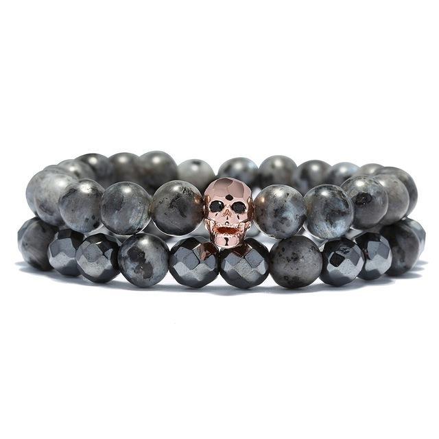 Bracelet Homme Tendance (Perles)