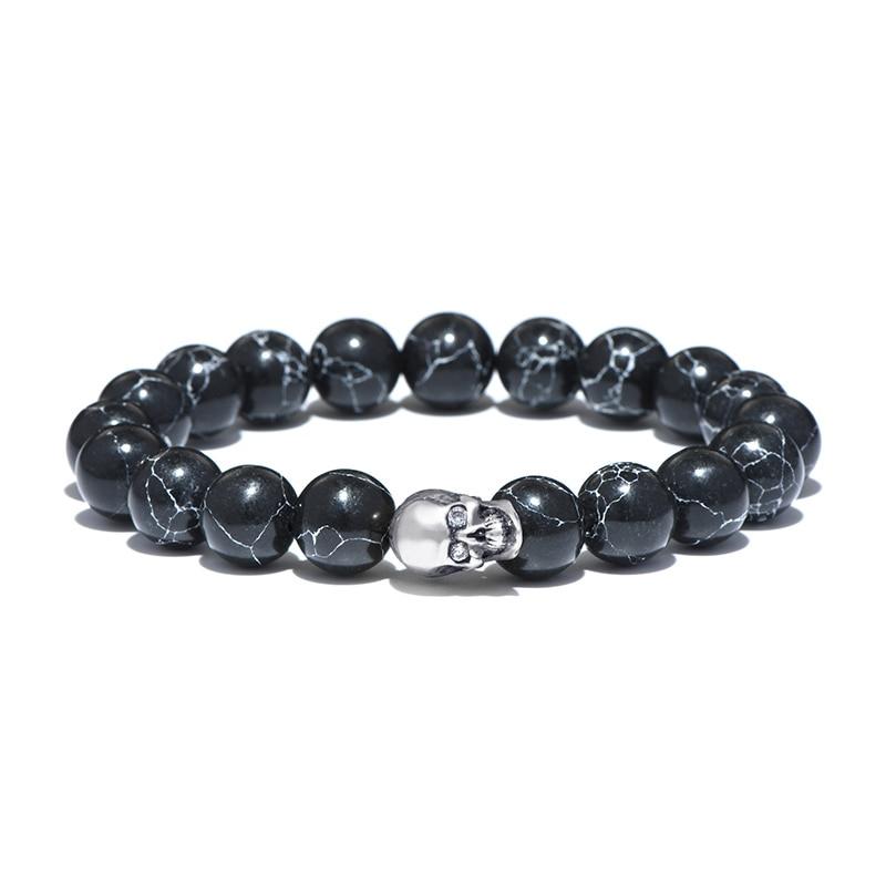 Bracelet Crâne (Perles)