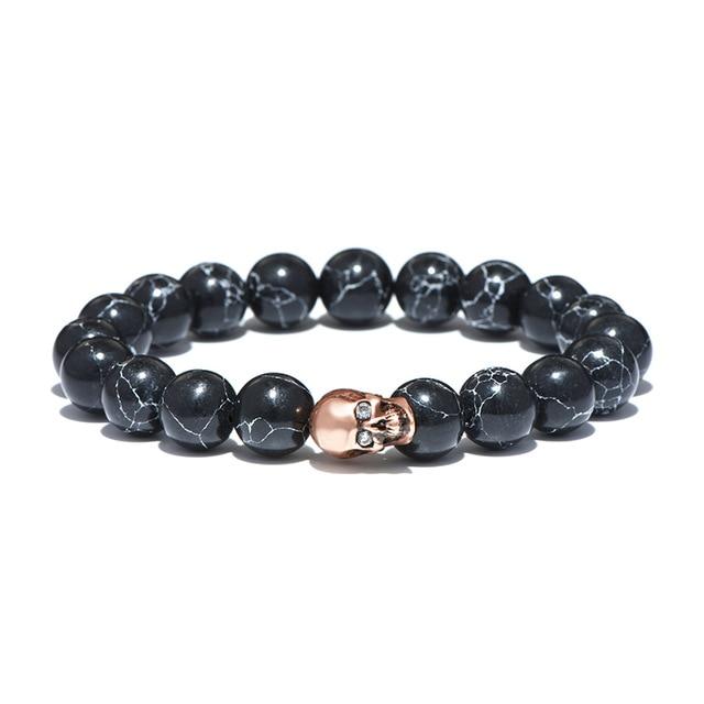 Bracelet Crâne (Perles)