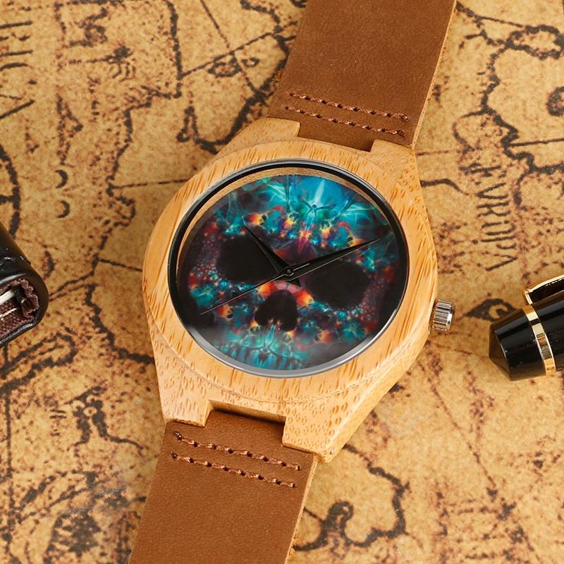 Montre Crâne Coloré