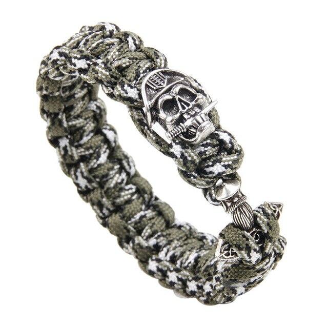 Bracelet Pirate Terrifiant (Paracorde)