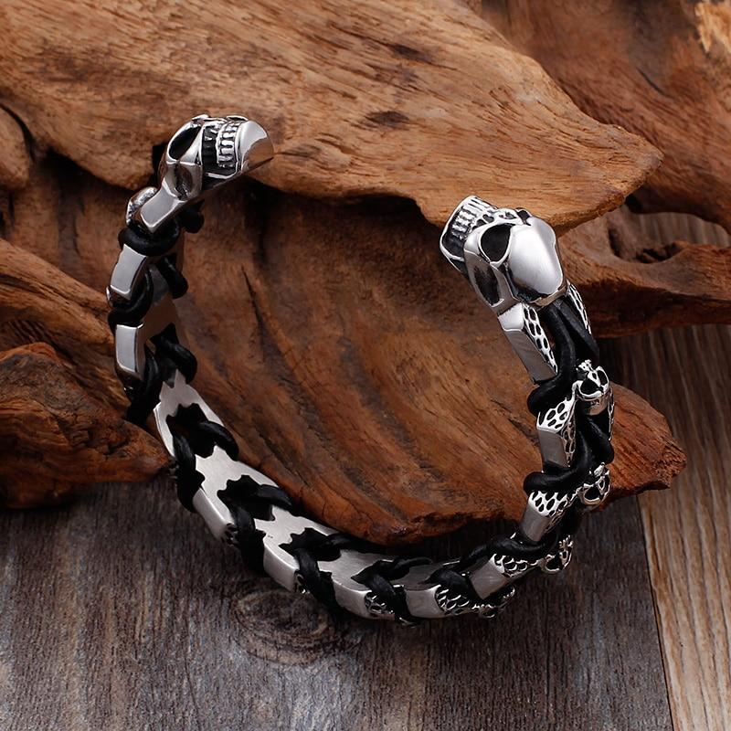 Bracelet Motard Homme (Acier)