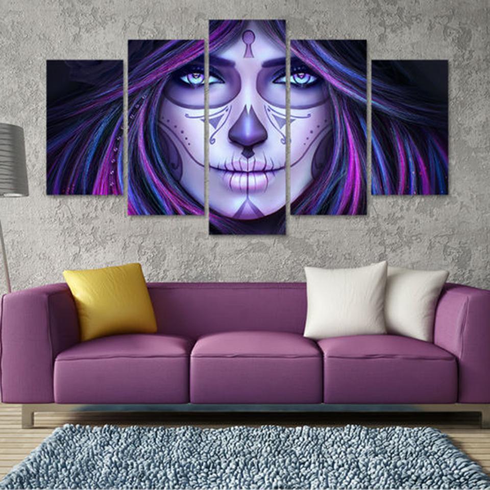 Tableau Femme Calavera