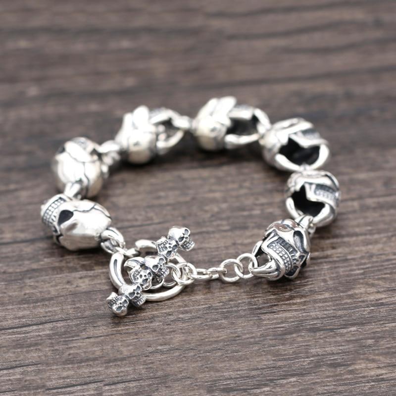 Bracelet Punk Rock (Argent)