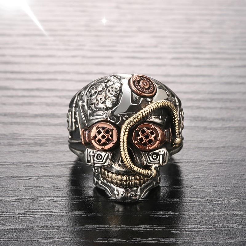 Bague Steampunk (Argent)