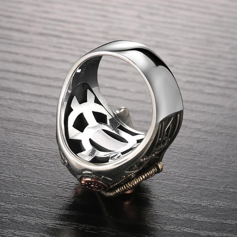 Bague Steampunk (Argent)