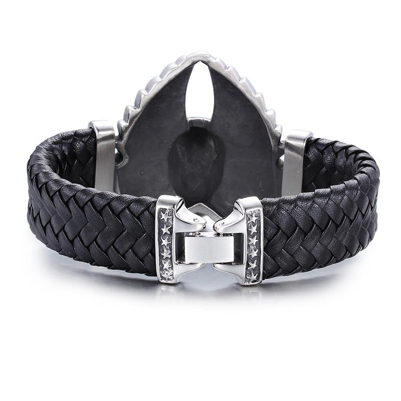 Bracelet Homme Biker (Cuir)