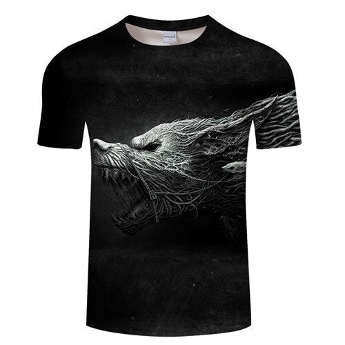 T-Shirt Tête de Mort <br/> Blanche