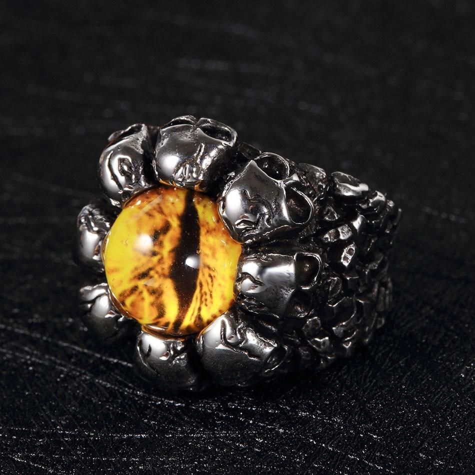 Bague Oeil de Sauron (Acier)