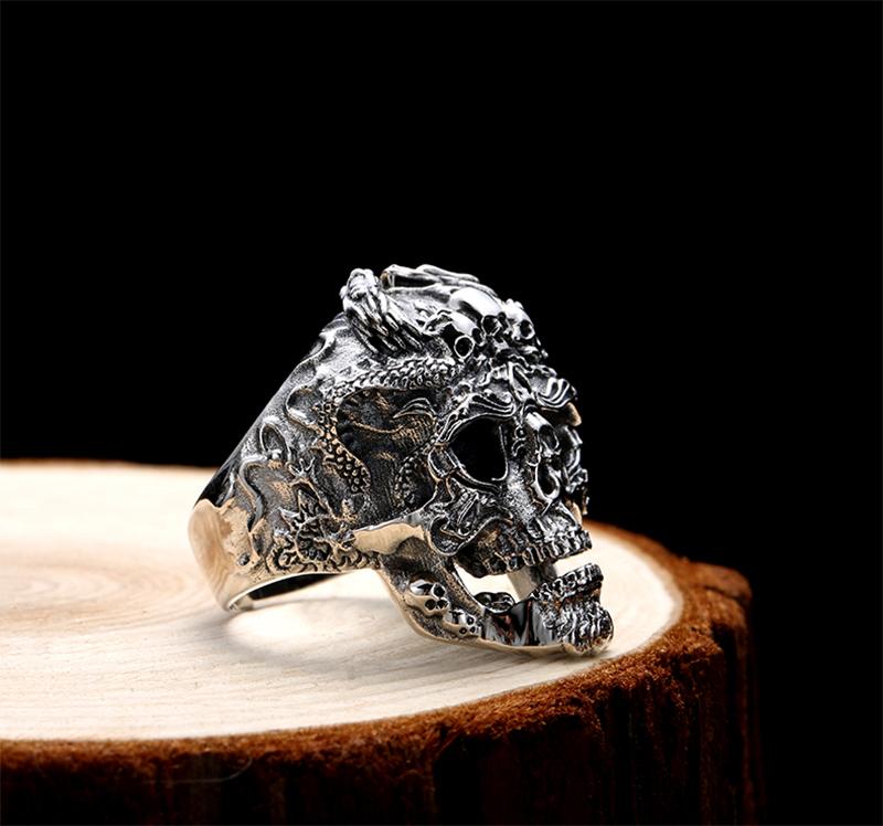 Bague Biker (Argent)