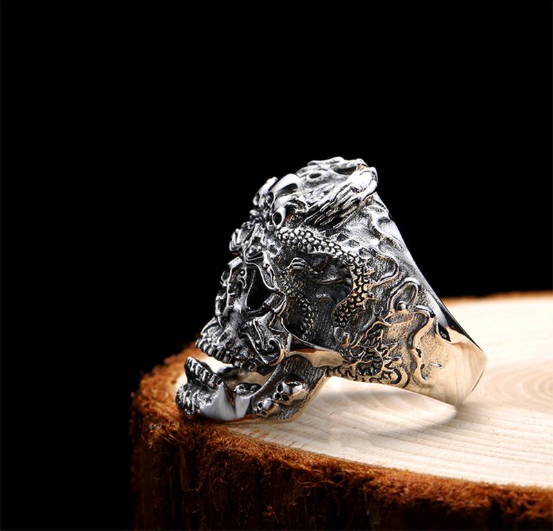 Bague Biker (Argent)