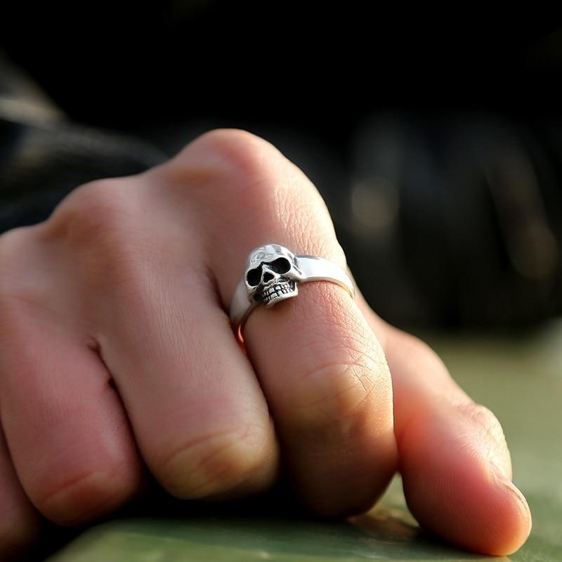 Bague Skull (Argent)