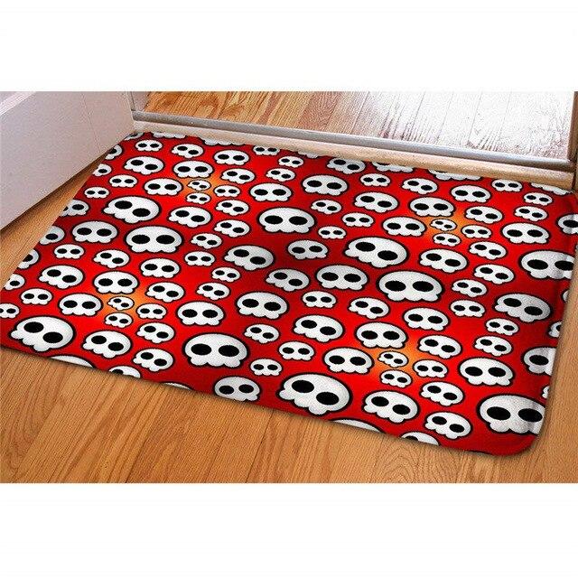 Tapis Tête de Mort Cartoon