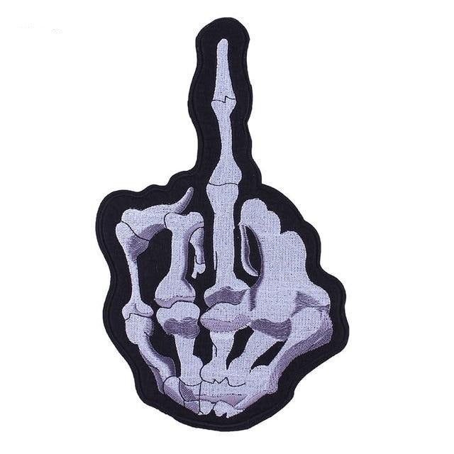 Écusson Main Squelette