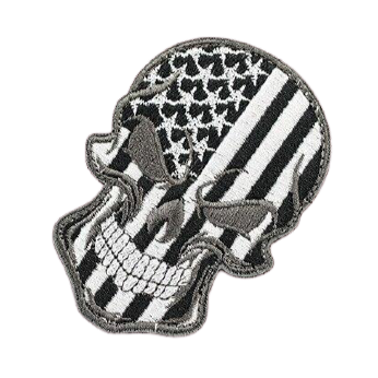 Écusson Tête de Mort Américaine