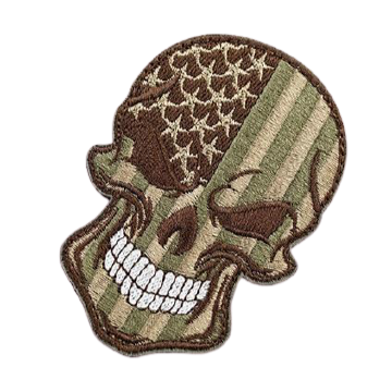 Écusson Tête de Mort <br/>Armée Américaine