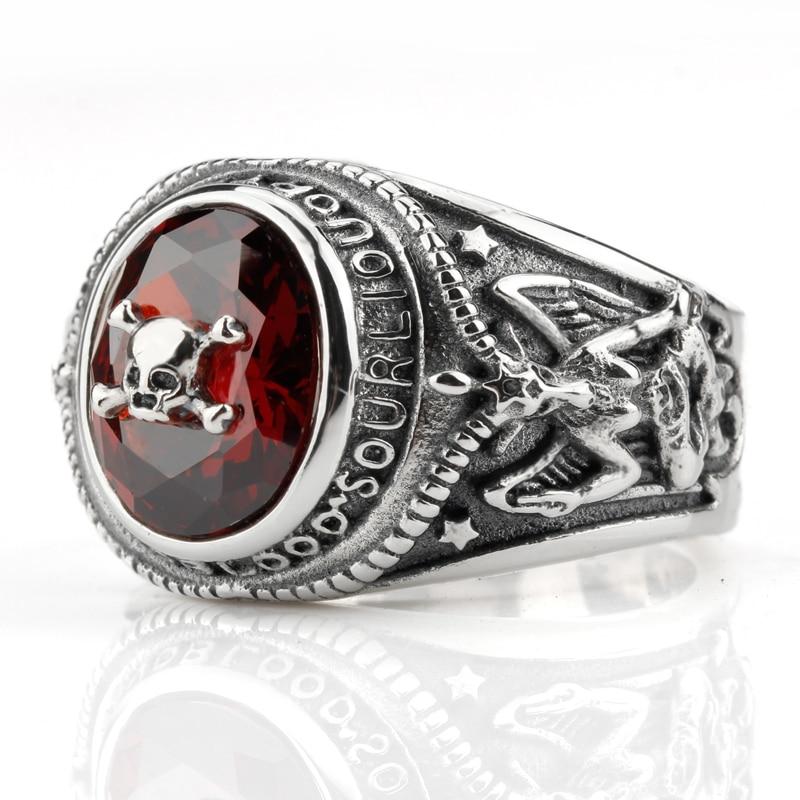 Bague Crâne Pirate (Argent)