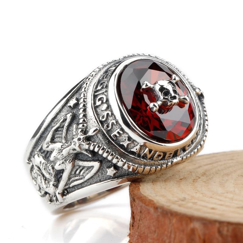 Bague Crâne Pirate (Argent)