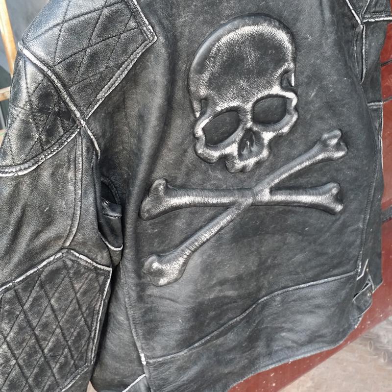 Veste Skull (Cuir)