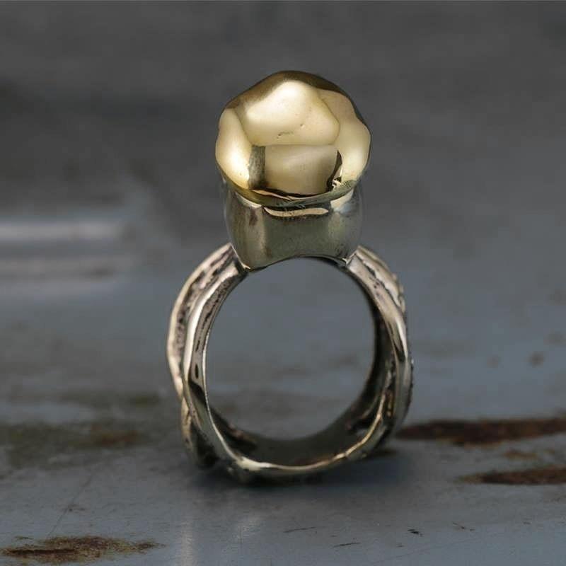 Bague Pieuvre (Acier)