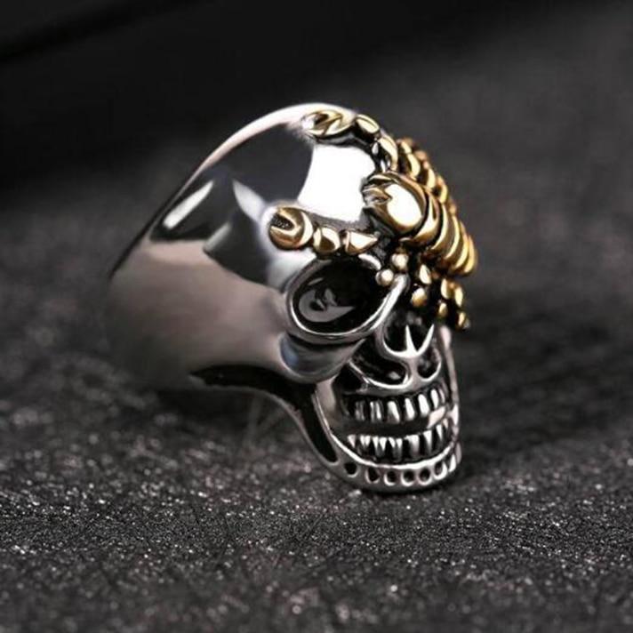 Bague Scorpion (Acier)