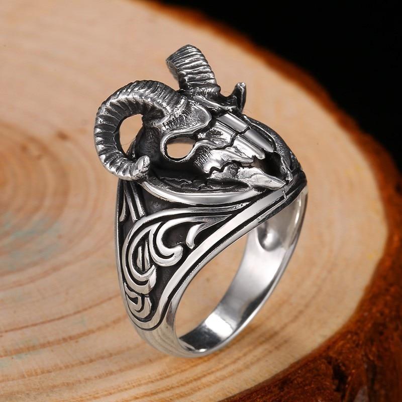 Bague Bélier (Argent)