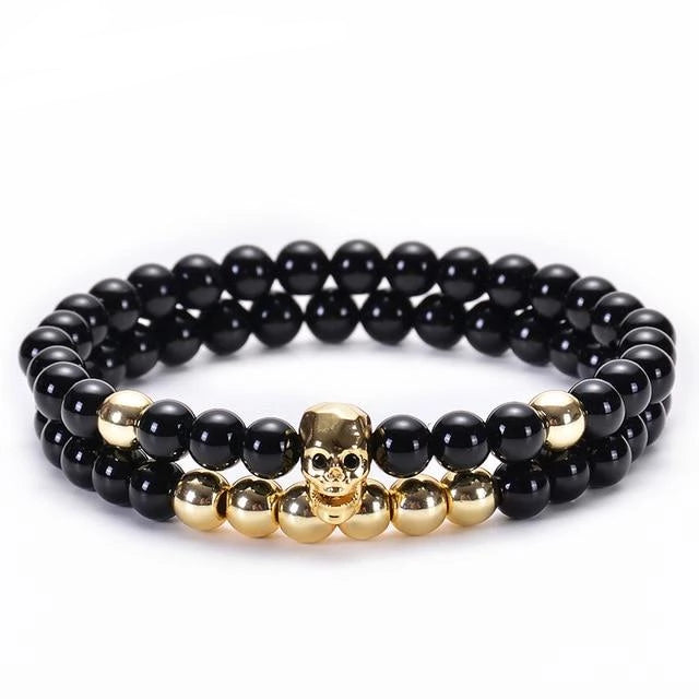 Bracelet Skull (Perles)