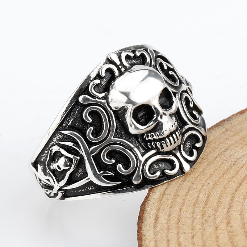 Bague Crâne (Argent)