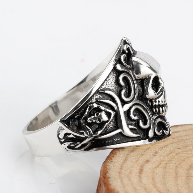 Bague Crâne (Argent)