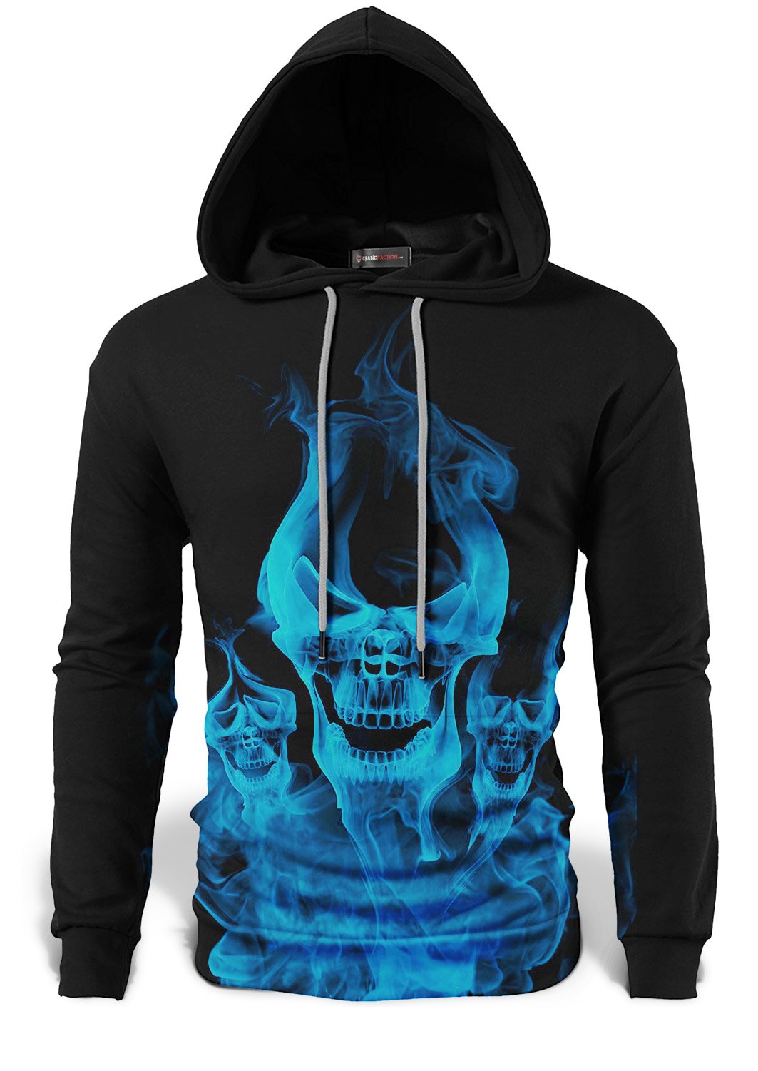 Sweat Tête de Mort <br/> Bleue