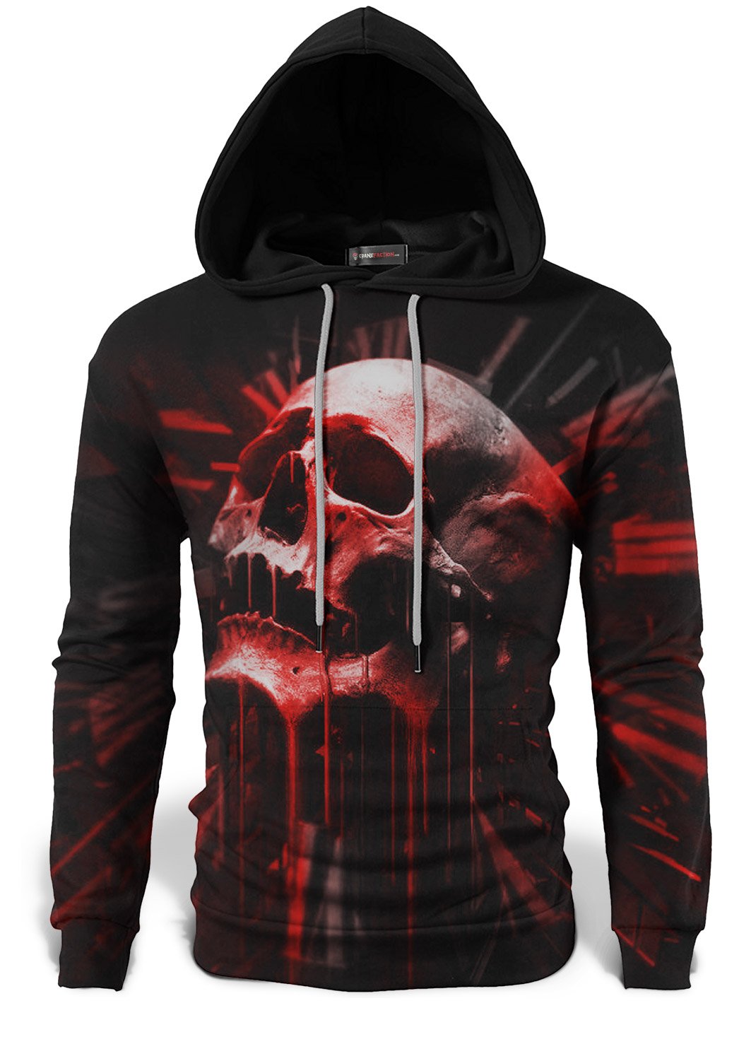 Sweat Tête de Mort <br/> Rouge