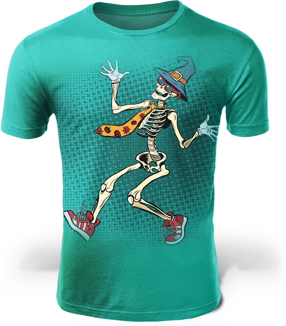 T-Shirt Squelette Danse Macabre