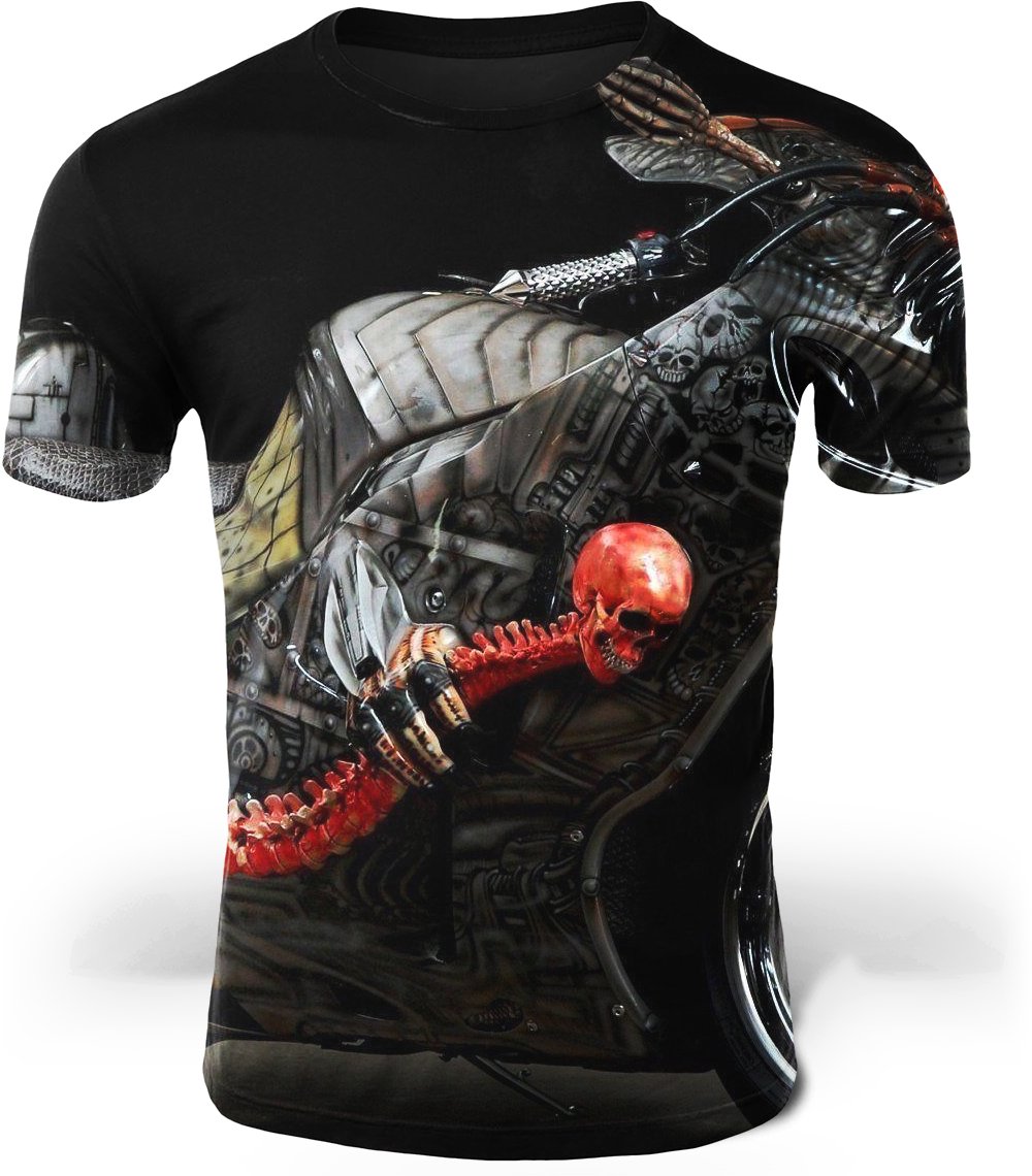 T-Shirt Biker Démon