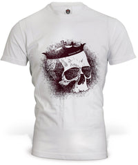 Thumbnail for T-Shirt Tête de Mort avec Couronne