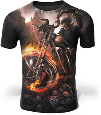 Thumbnail for T-Shirt Moto Démoniaque