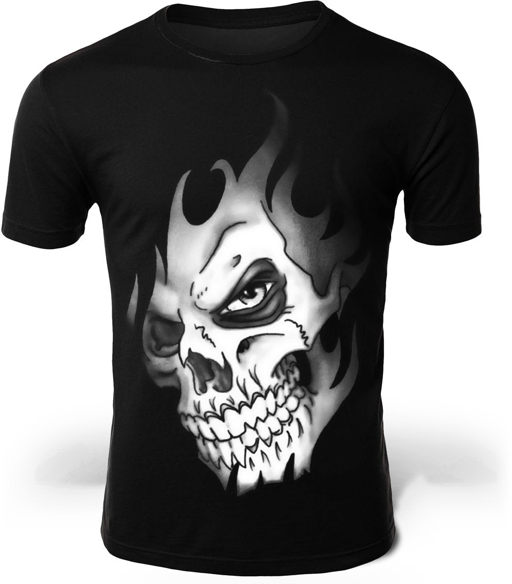 T-Shirt Tête de Mort <br/> Monster