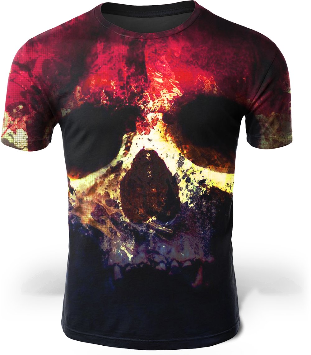 T-Shirt Tête de Mort <br/> Dark