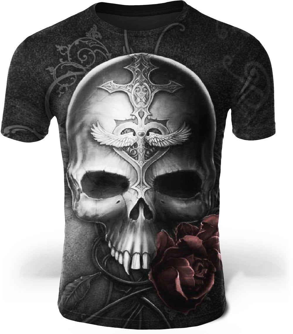 T-Shirt Gothique Flamboyant