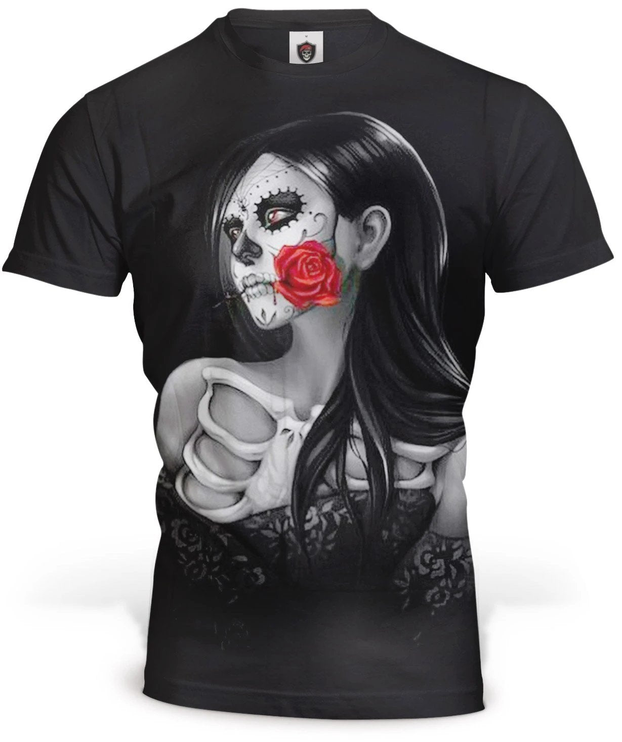 T-Shirt Crâne Mexicain Catrina