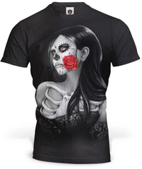 Thumbnail for T-Shirt Crâne Mexicain Catrina