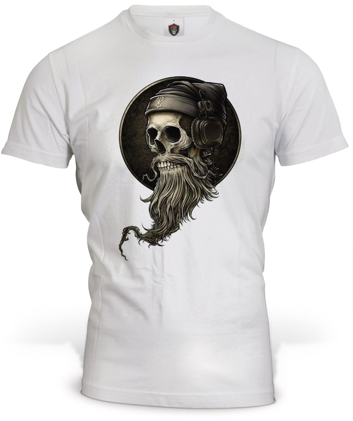 T-Shirt Skull Hipster